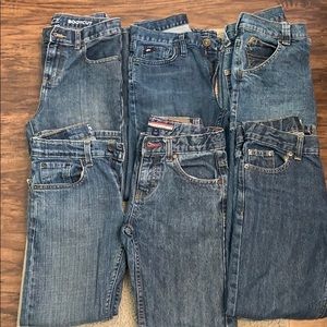 Bundle of 6 jeans size 10